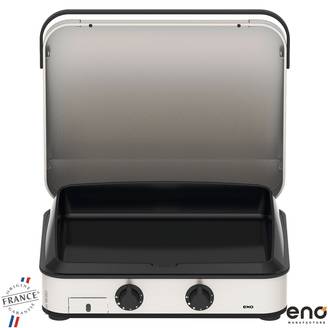 Eno - Eno - Plancha enosign gaz 65 inox capot L.66 x l.57 x H.24 cm