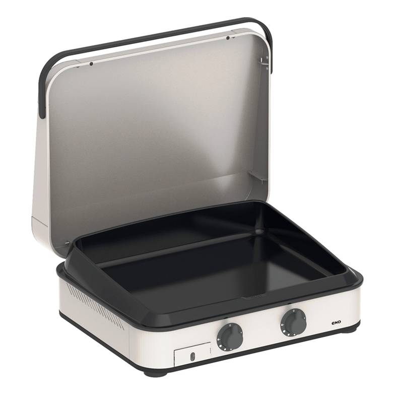 Eno - Eno - Plancha enosign gaz 65 inox capot L.66 x l.57 x H.24 cm - Imagen 4
