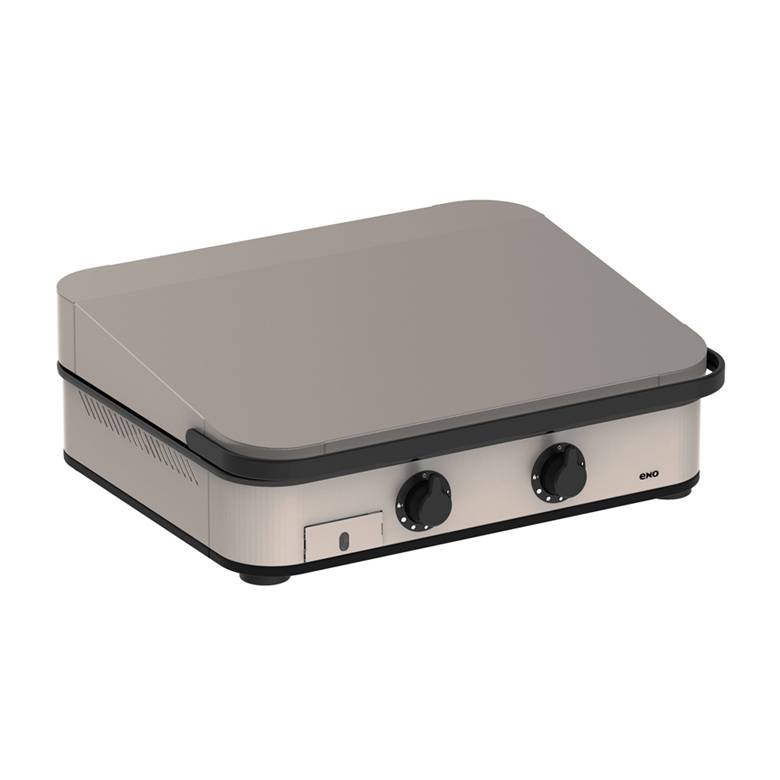 Eno - Eno - Plancha enosign gaz 65 inox capot L.66 x l.57 x H.24 cm - Imagen 7