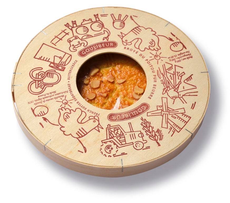 Goulibeur - Goulibeur - Broyé du Poitou dans une boîte en bois 380 g - Imagen 1