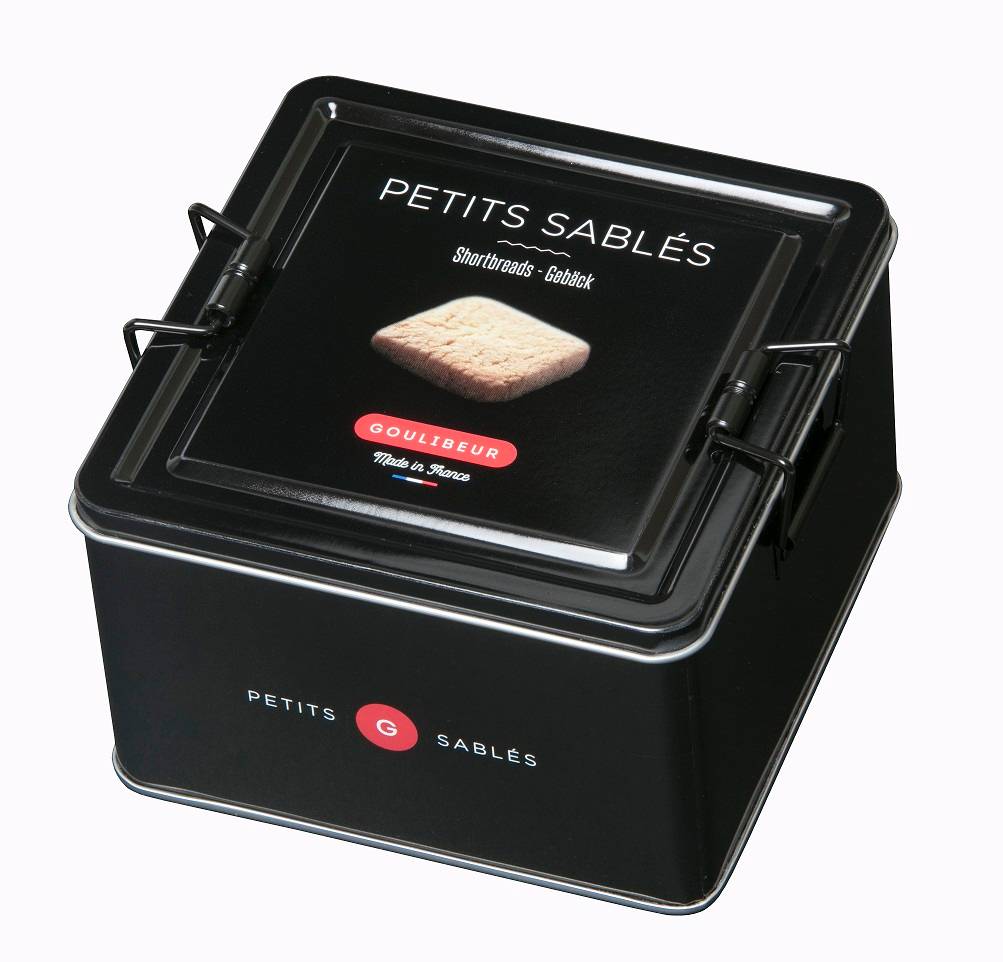 Goulibeur - Goulibeur - Boîte en fer petits sablés 4 recettes 180 g