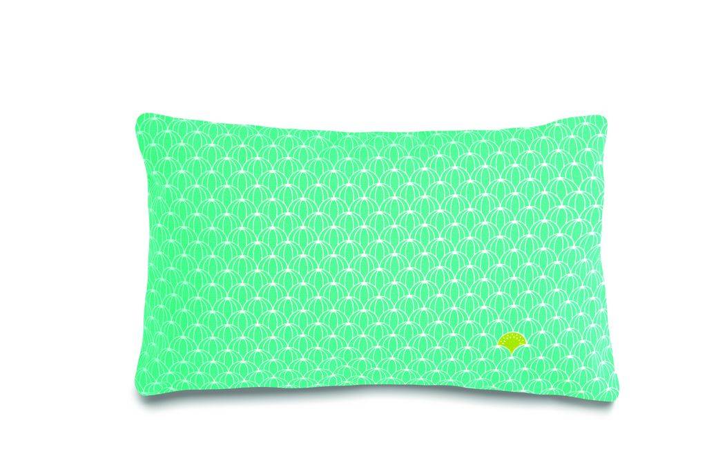 Fermob - Fermob - Coussin Envie d'ailleurs Pastèque vert L.44 x l.30 cm