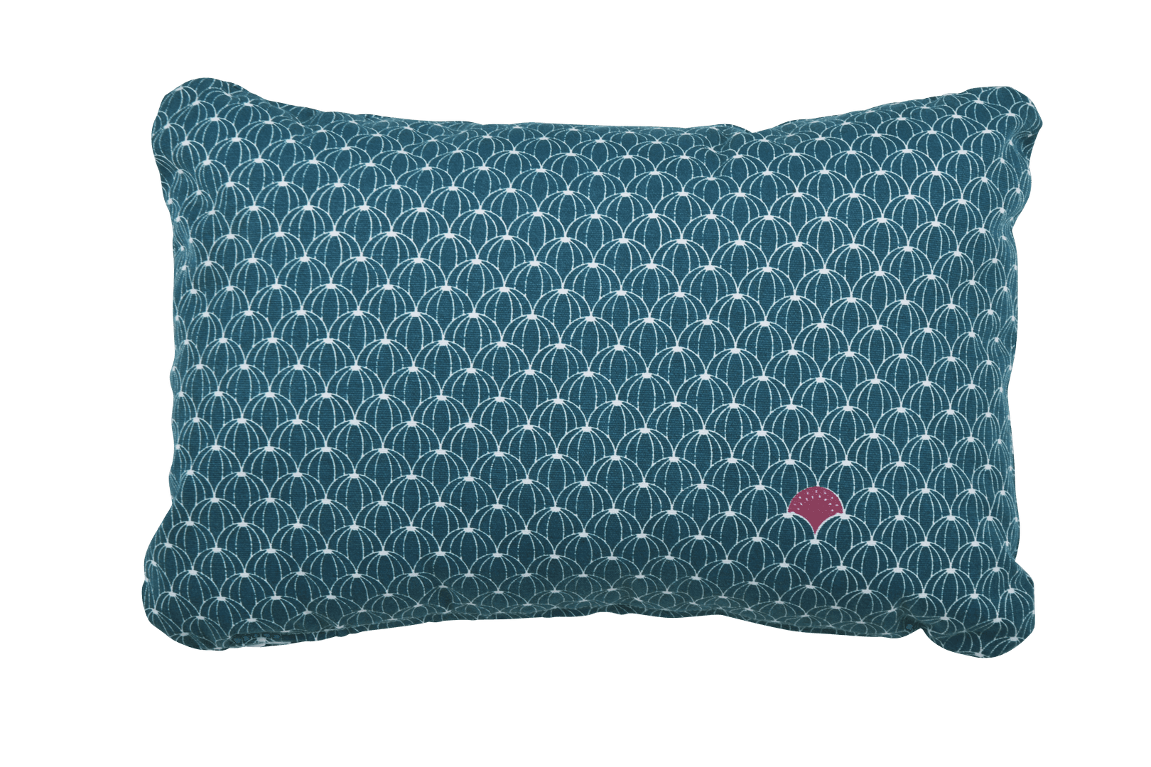 Fermob - Fermob - Coussin Envie d'ailleurs Pastèque bleu L.44 x l.30 cm