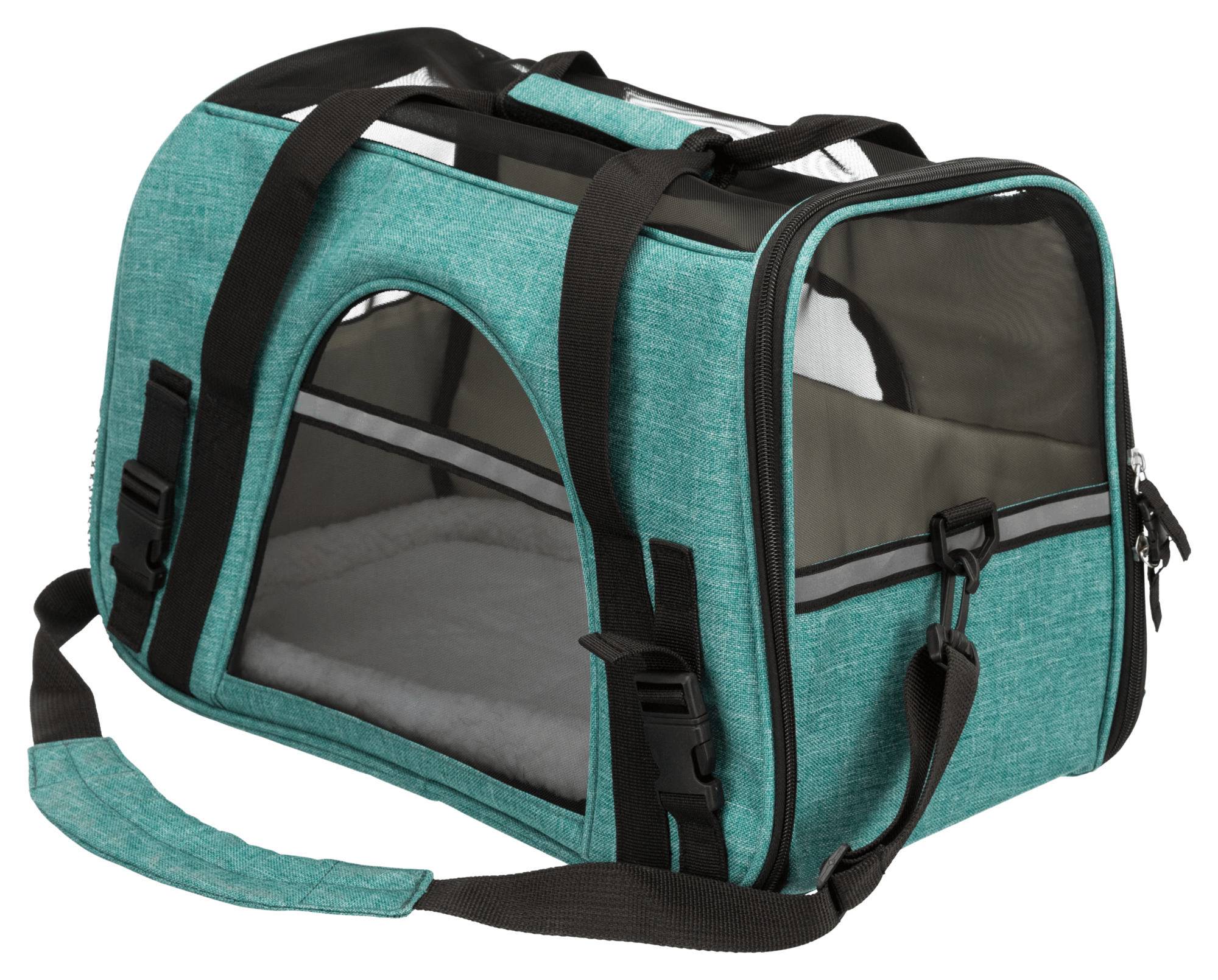 Trixie - Transportín para perros Madison verde L.44 x An.25 × Al.29 cm - Imagen 1