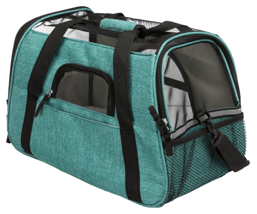 Trixie - Transportín para perros Madison verde L.44 x An.25 × Al.29 cm - Imagen 4