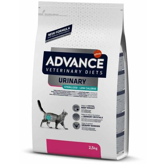 VETERINARY DIETS - URINARY STERILIZED LOW CALORIE 2.5 Kg