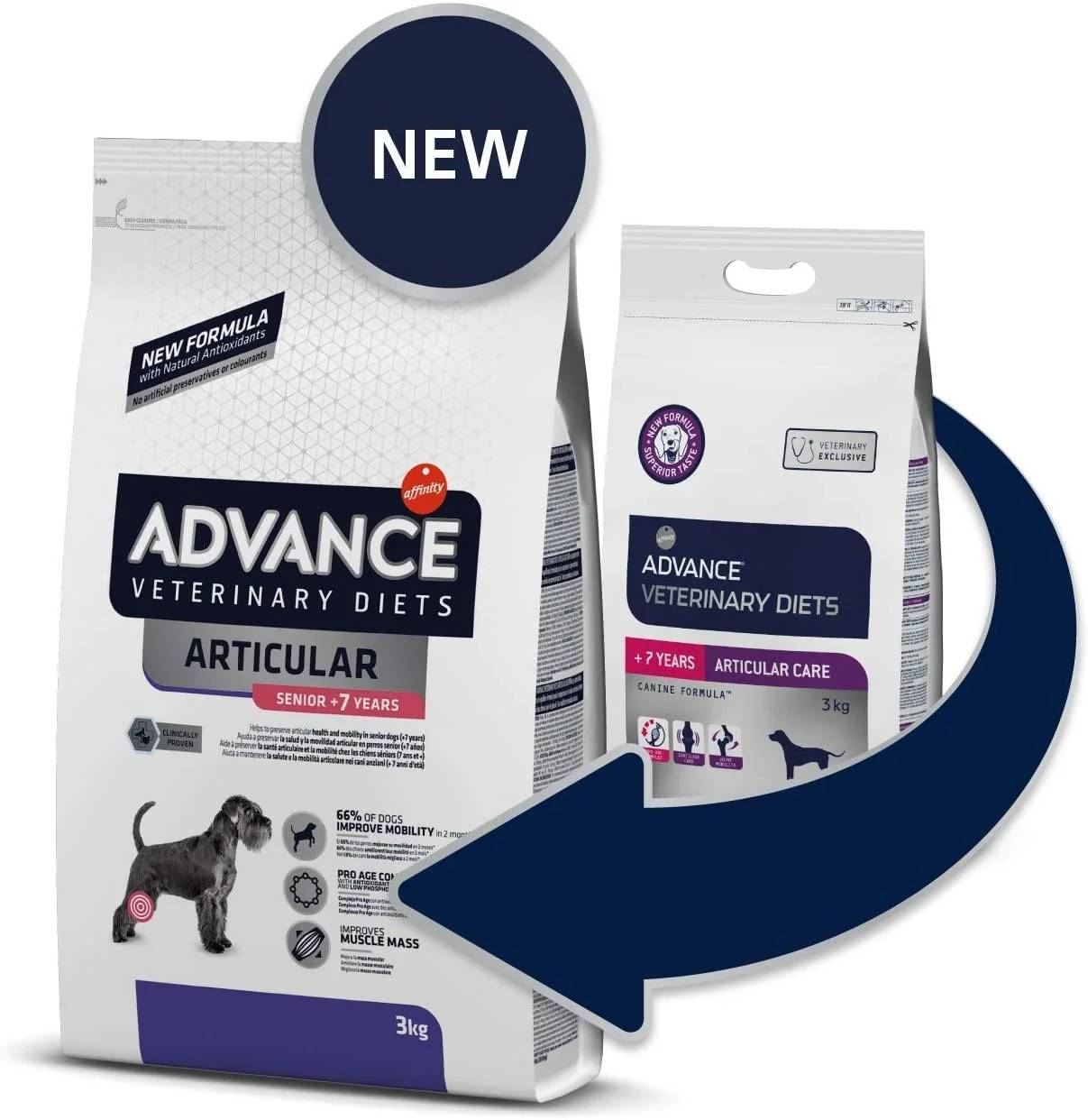 Croquette chien senior Articular Care 12 kg - ADVANCE Veterinary Diets