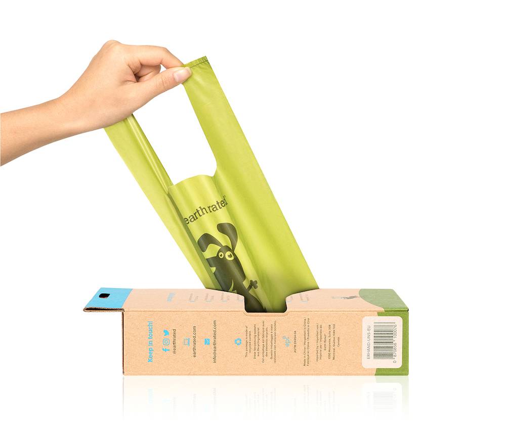 Earth rated - Earth Rated - 120 Bolsas para excrementos con asas - Sin perfume - Imagen 4