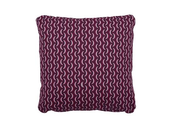 Fermob - Fermob - Coussin Envie d'ailleurs Banane Prune L.44 x l.44 cm
