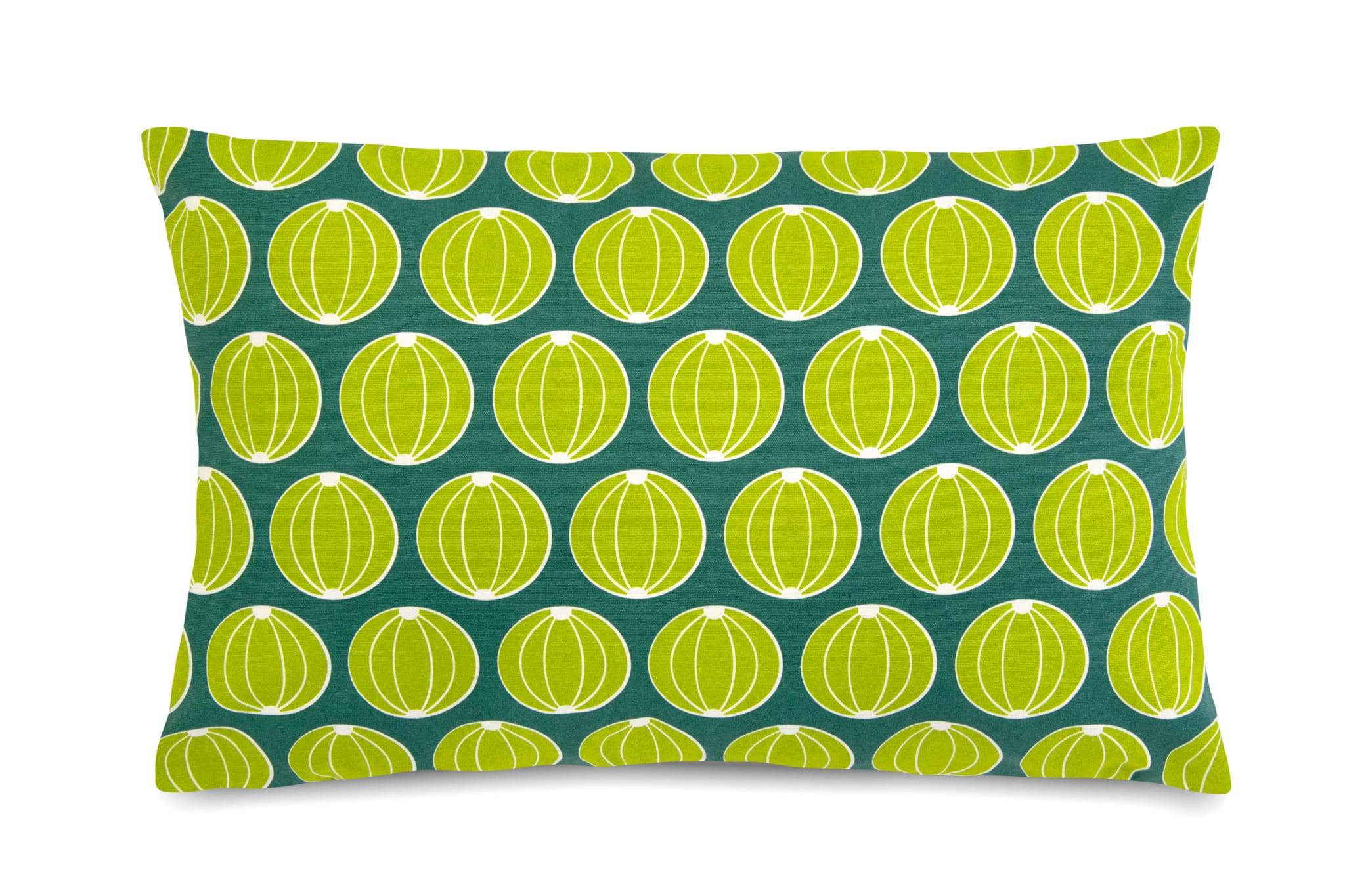 Fermob - Fermob - Coussin Envie d'ailleurs Melon vert L.68 x l.44 cm