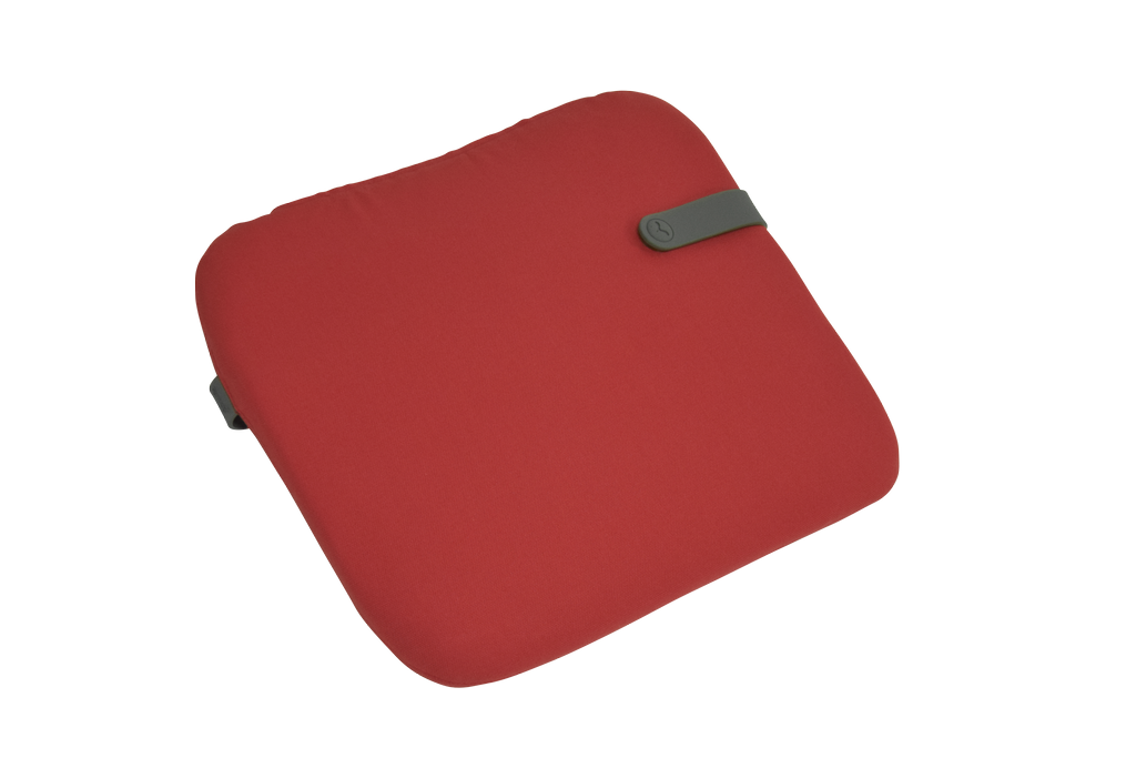 Fermob - Fermob - Cojín de silla Color Mix Rojo candy L.41 x l.38 cm