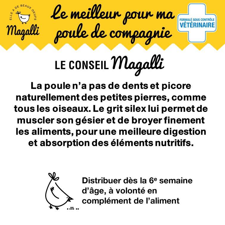 Magalli - Magalli - Grit poules 5 kg - Imagen 2