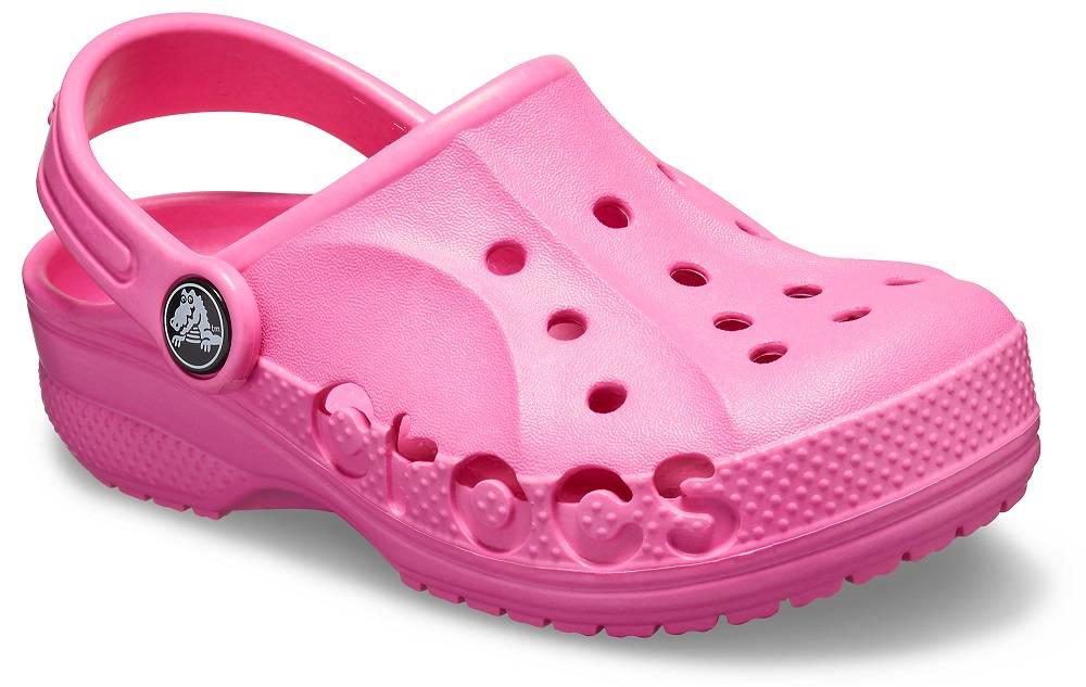 Crocs - Crocs - Zuecos para niños Baya Clog K Neon Magenta Talla 24 - Imagen 7