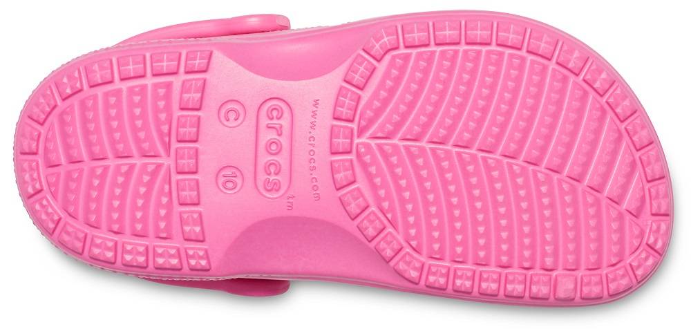 Crocs - Crocs - Zuecos para niños Baya Clog K Neon Magenta Talla 24 - Imagen 5