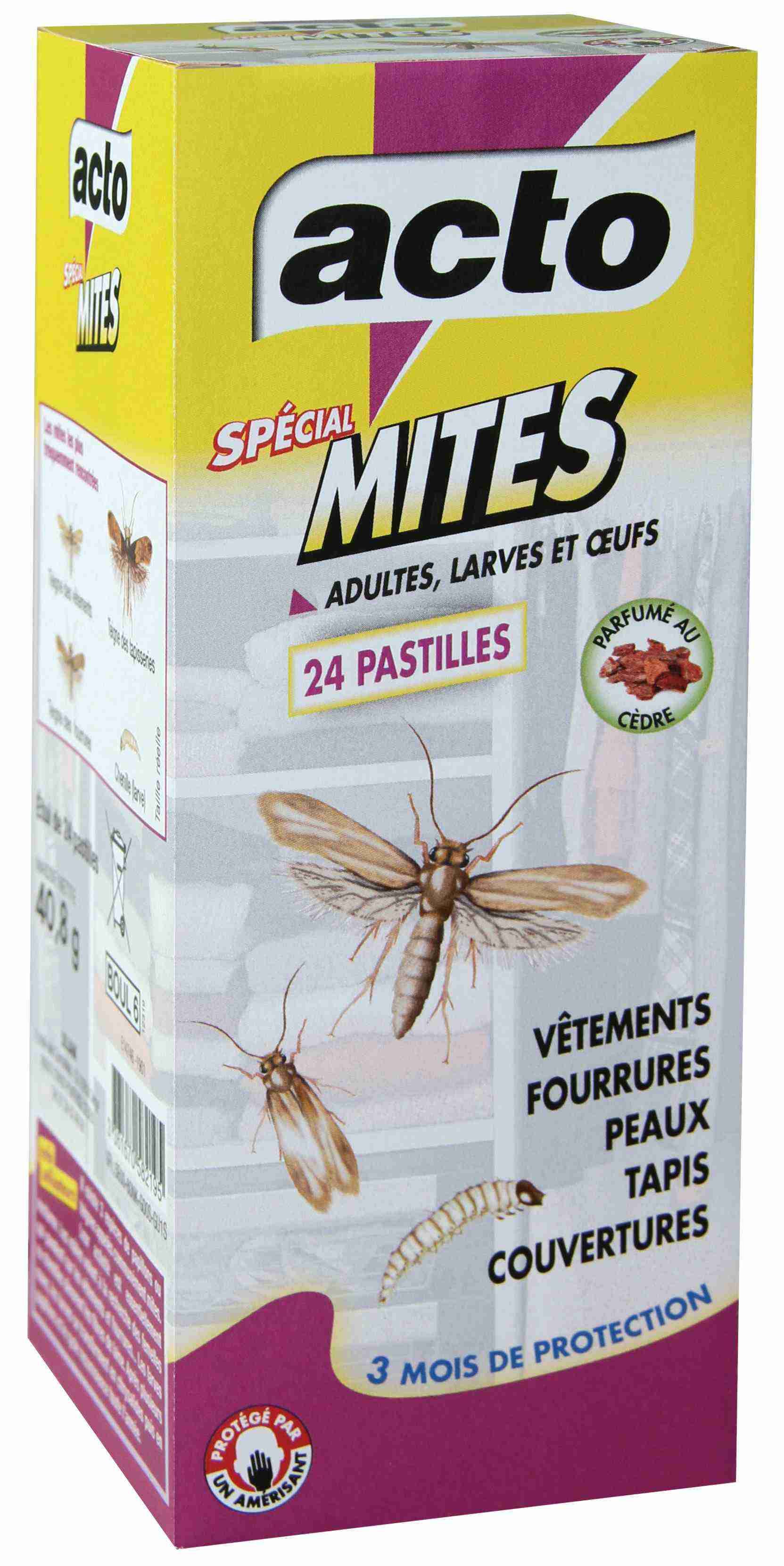 Acto - Pastilles Spécial Mites Textiles ACTO - Image 4