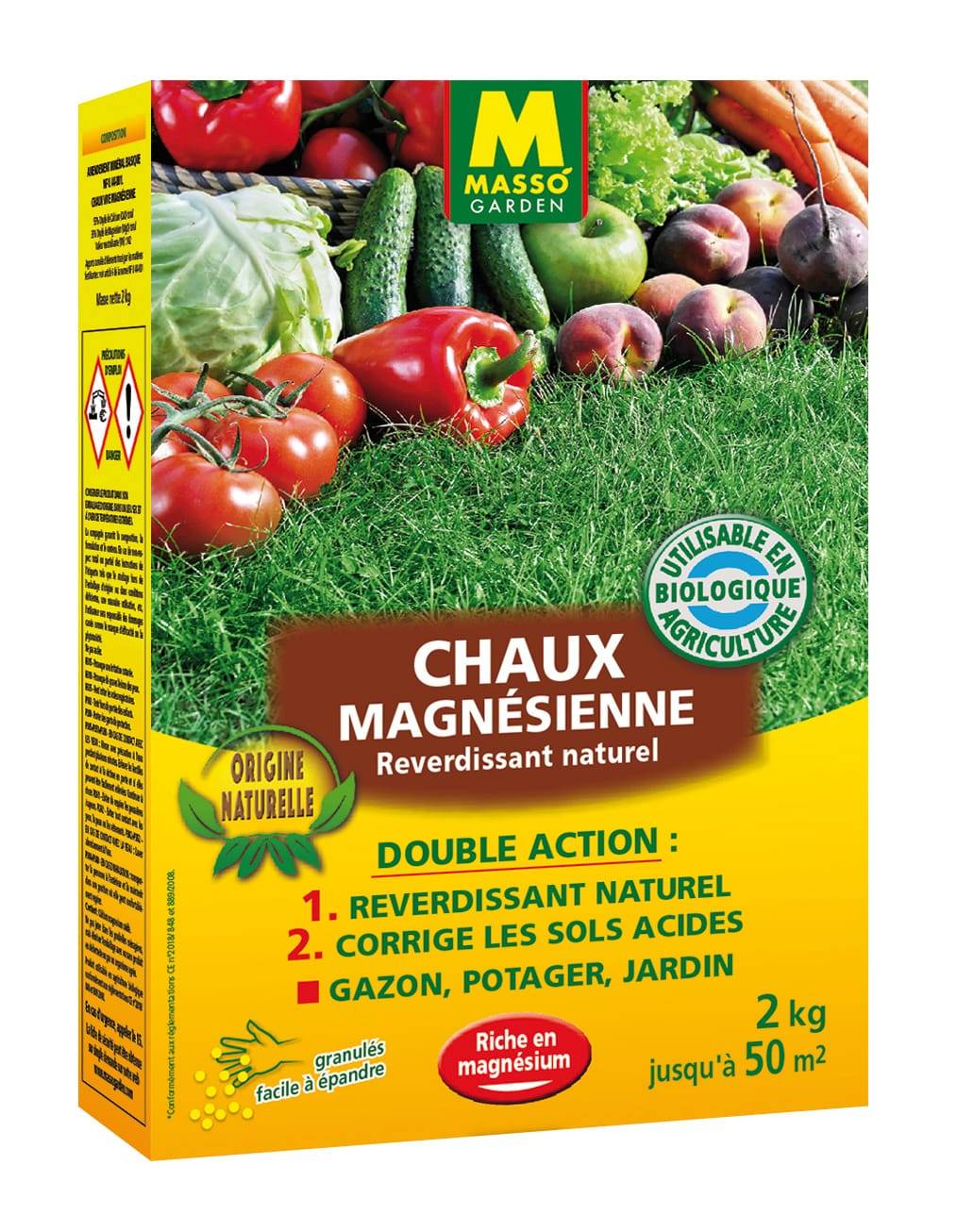 Chaux Magnésienne 2 Kg UAB - Imagen 1
