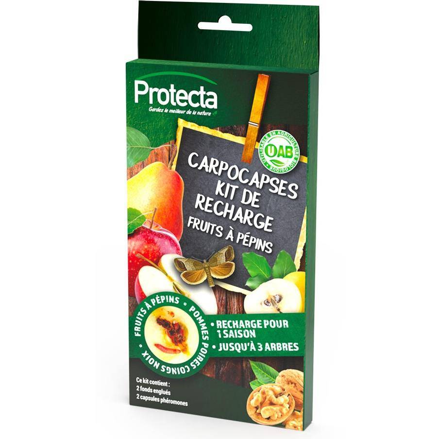 Protecta - Recharge Carpocapses Fruits à Pépins - Protecta