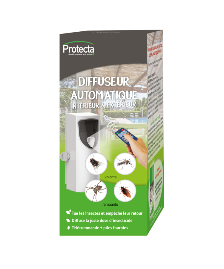 Protecta - Recharge insecticide aérosol pyrèthre naturel 250 ml - Protecta - Image 4