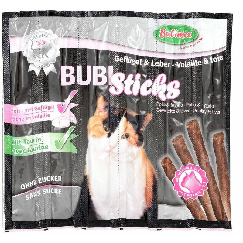 Bubimex - Bâtons Sticks Volaille et Foie - BUBIMEX