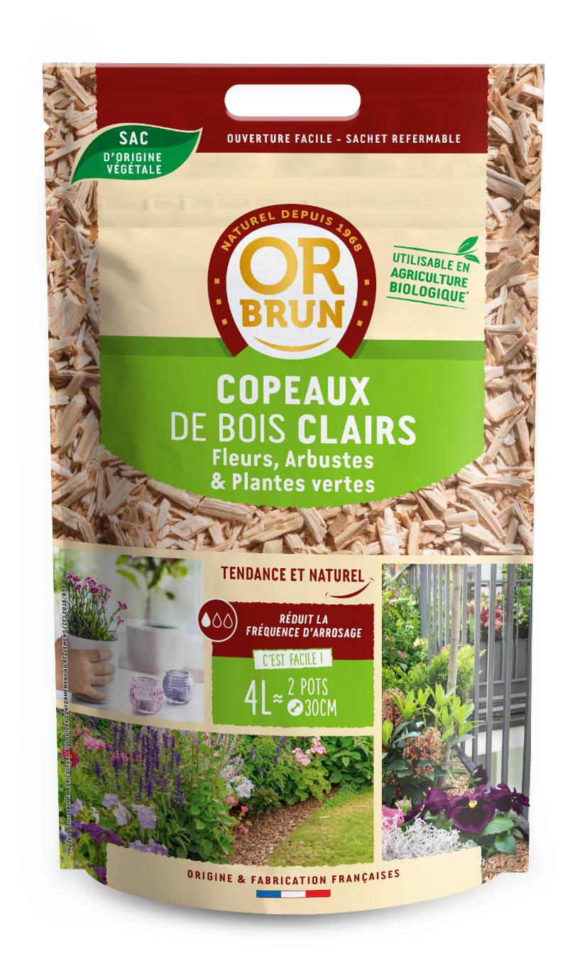 Or Brun - Copeaux De Bois Clairs - OR BRUN