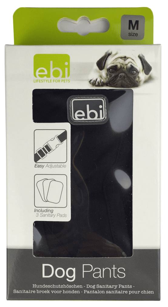EBI - Culotte de chaleur pour chien taille M