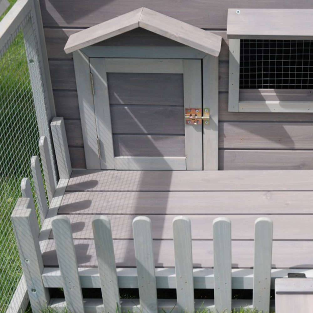 Lifland - Clapier Cottage Bois Sapin - COMPAGNIE DES PET FOODS - Imagen 3