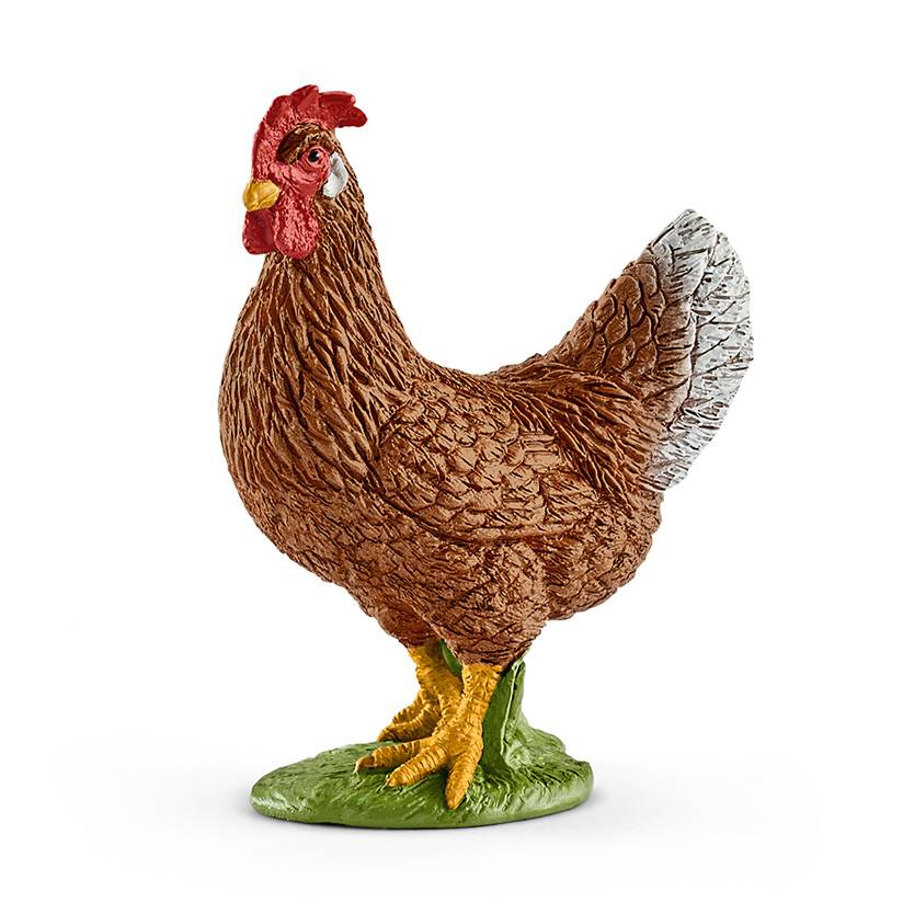 Schleich - Figurine Poule L.4,2 x l.2,5 x H.5,5 cm