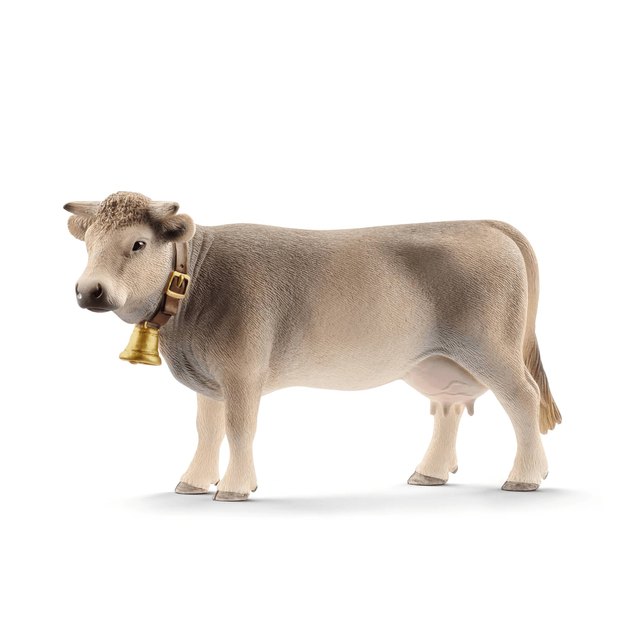 Schleich - Figura Vaca Braunvieh L.13 x l.3,8 x H.7,8 cm