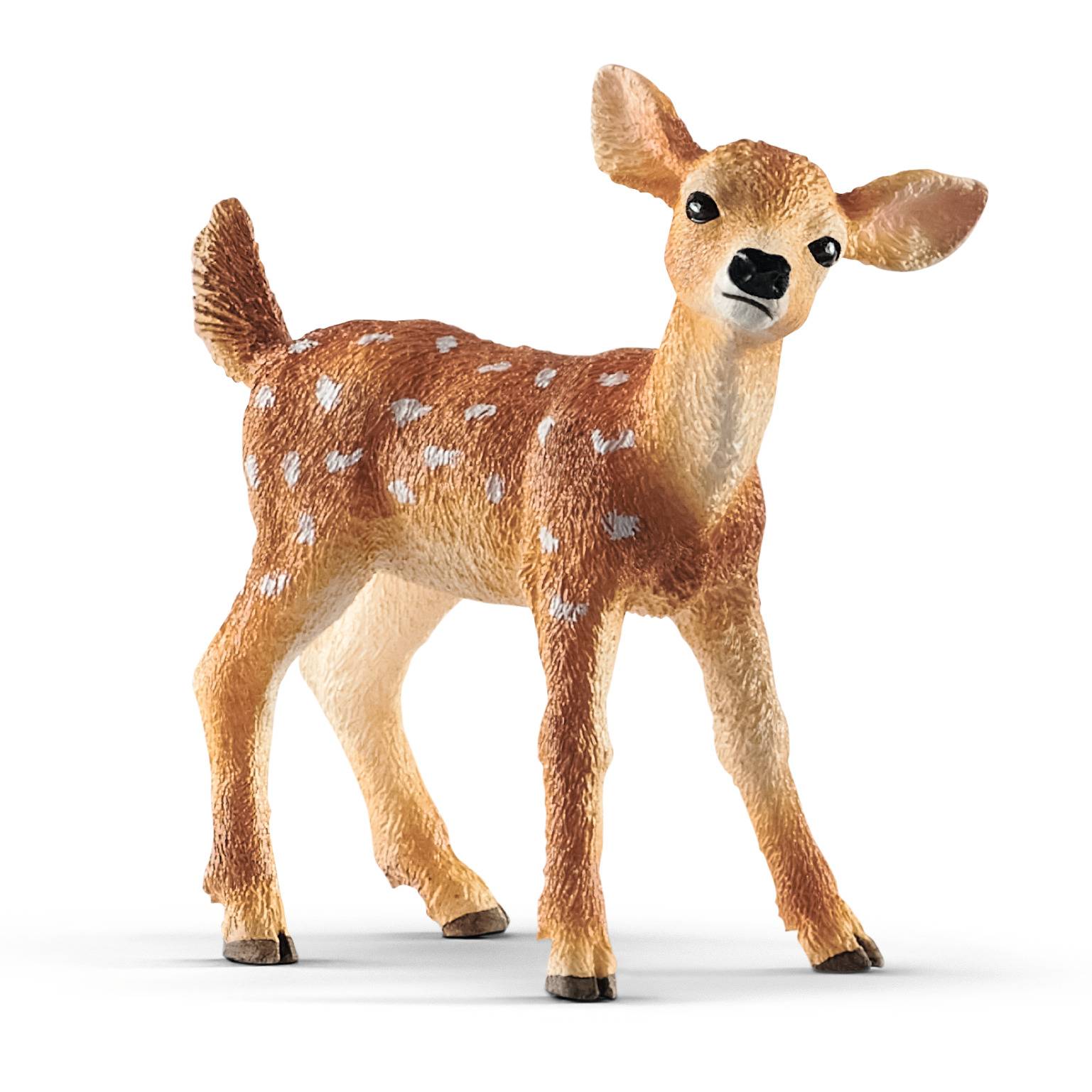 Schleich - Figurine Faon De Virginie L.6,5 x l.9,5 x H.7,5 cm