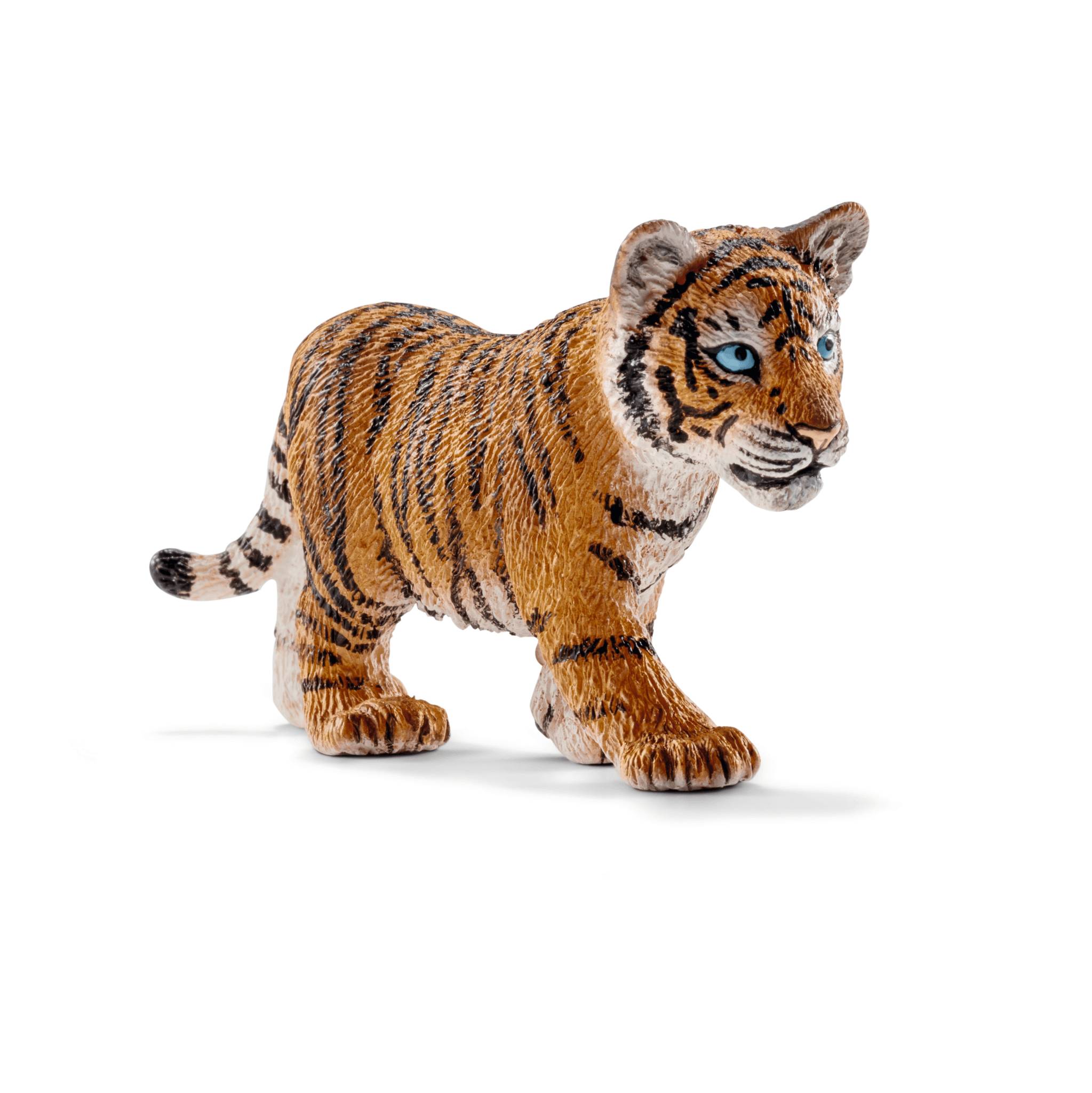 Schleich - Figurine Bébé Tigre Du Bengale L.8 x l.7 x H.4 cm