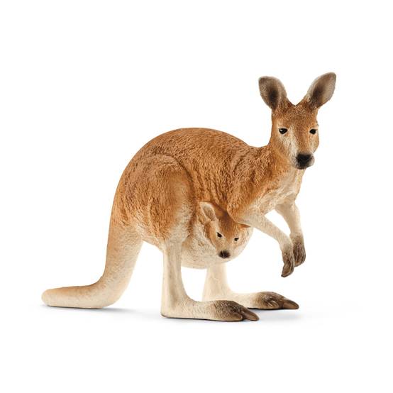 Schleich - Schleich - Figurine Kangourou L.18,5 x l.12,3 x H.7 cm