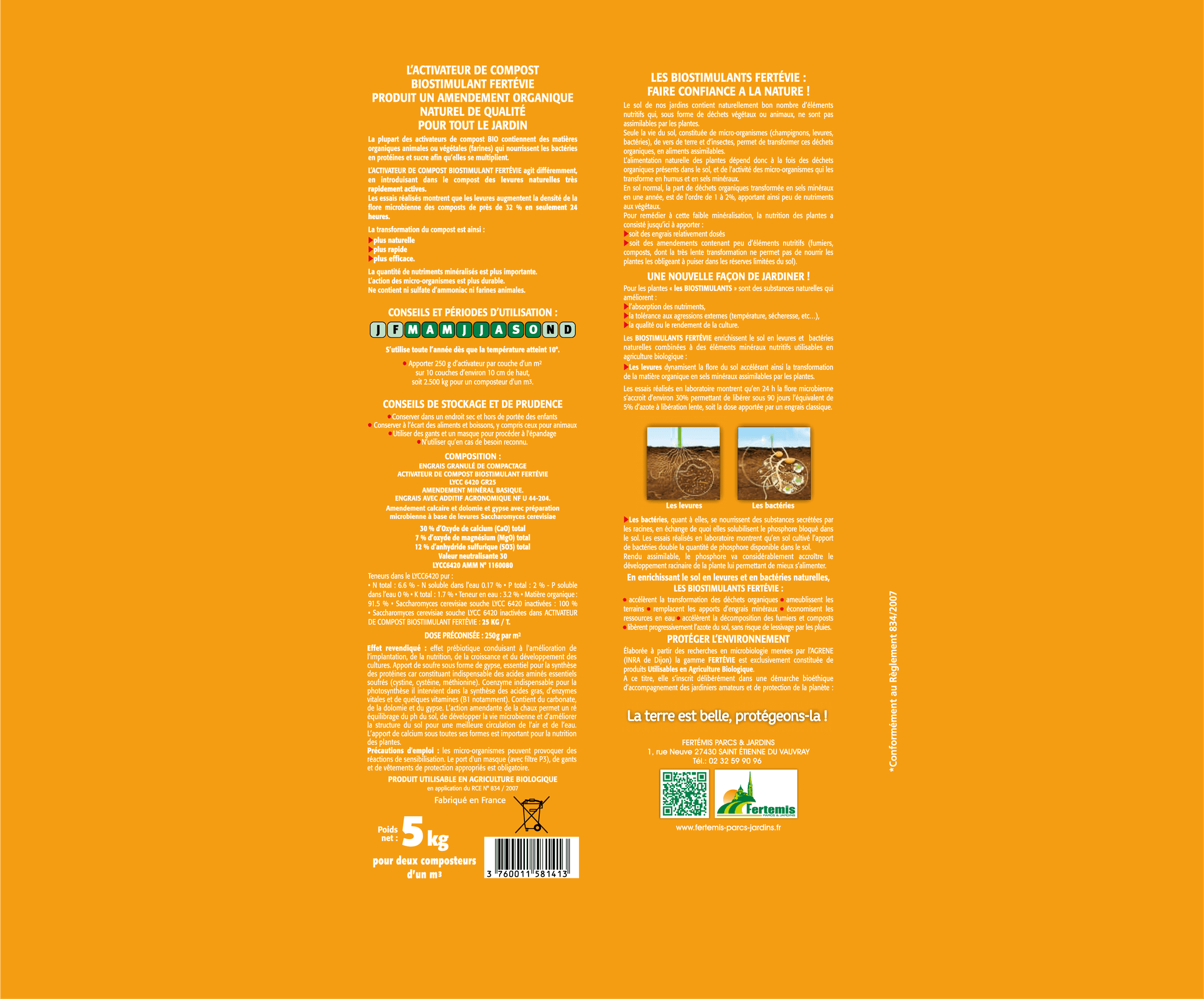 Fertevie - Biostimulant activateur de compost 5 kg - Image 2