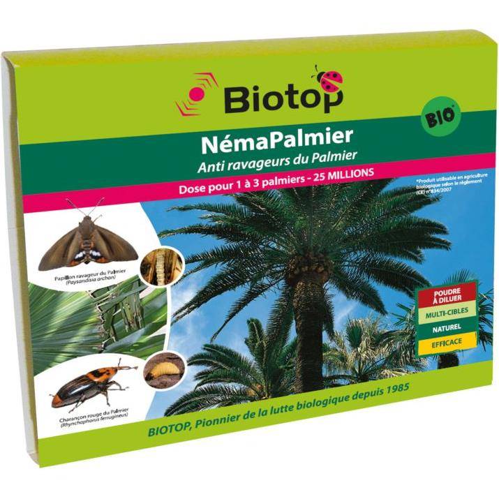 Greenapy - Nématodes utiles spécial ravageurs du palmier Steinernema carpocapsae boîte de 25 millions– Greenapy - Image 7