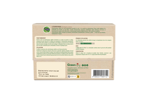 Greenapy - Piège nématodes contre les Otiorrhynques adultes 1 piège - Greenapy - Image 8
