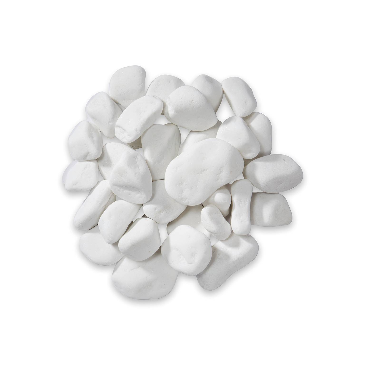 Minériale - Galet snow white Blanc 40/60 - filet 15 kg - Image 5