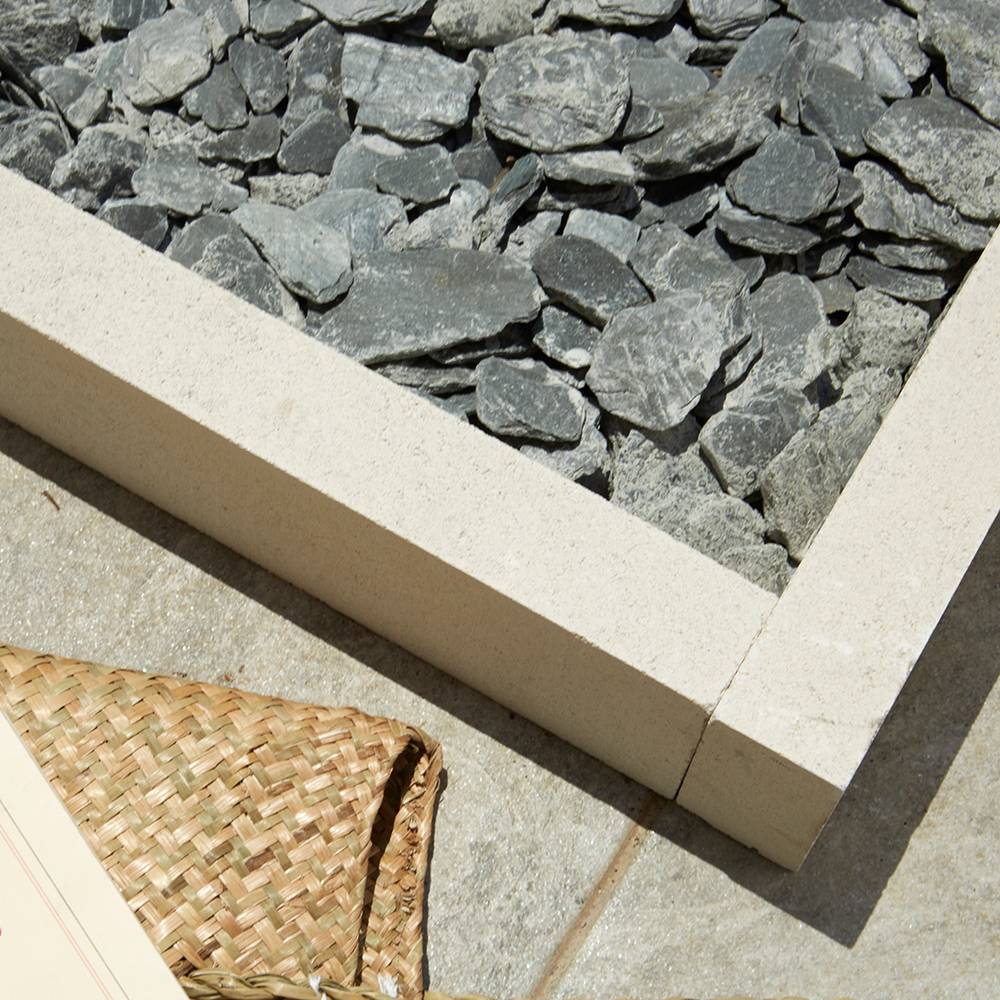 Bordure contemporaine Blanche L.50 x l.5 x H.9 cm - Imagen 8
