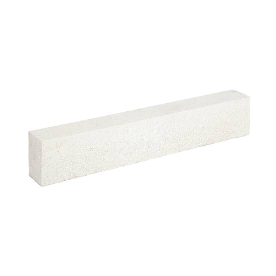 Bordure contemporaine Blanche L.50 x l.5 x H.9 cm - Image 1