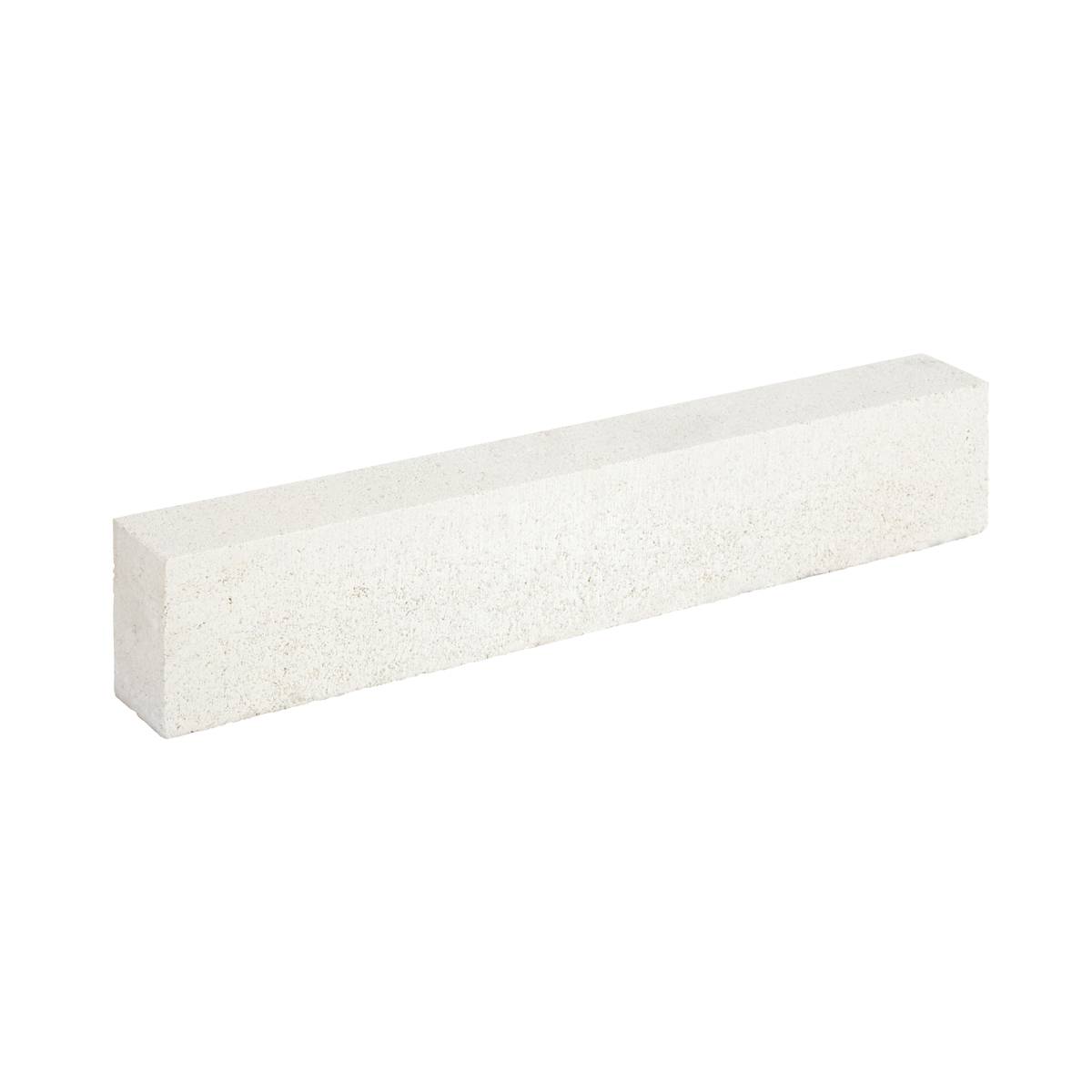 Bordure contemporaine Blanche L.50 x l.5 x H.9 cm
