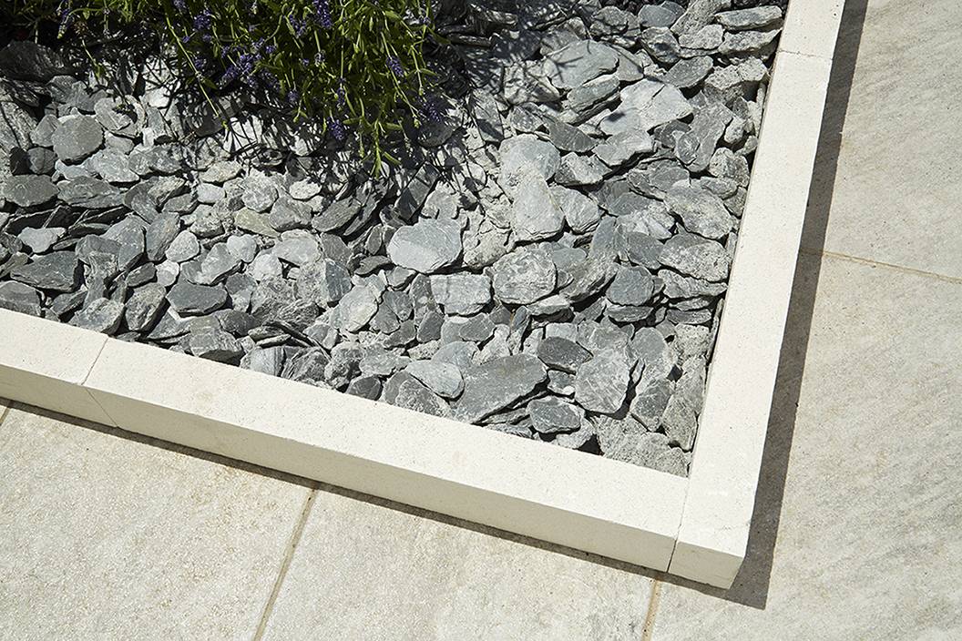 Bordure contemporaine Blanche L.50 x l.5 x H.9 cm - Imagen 4
