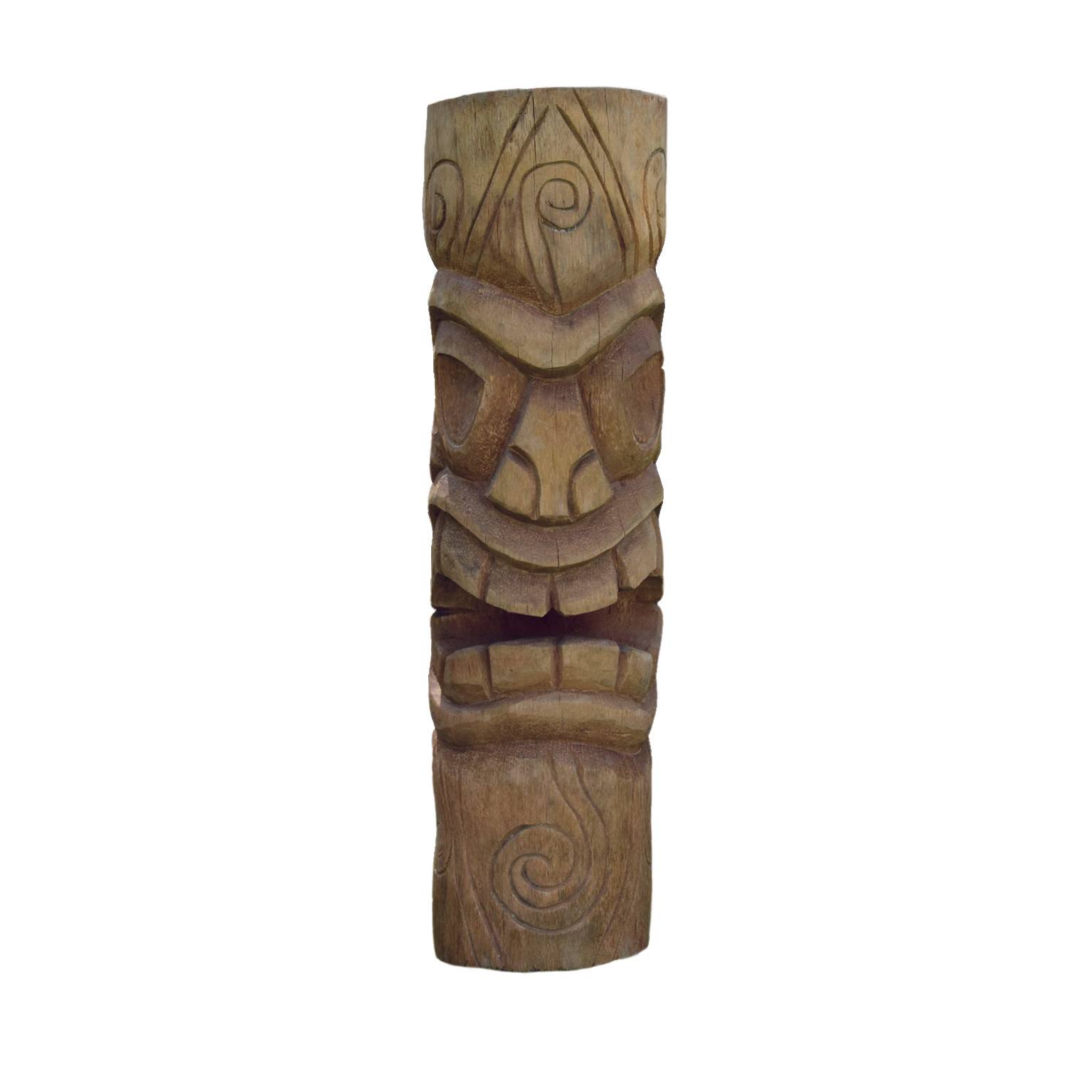 Décoriale - Tiki mauri cocotier L.25 x l.25 x H.100 cm - Imagen 3