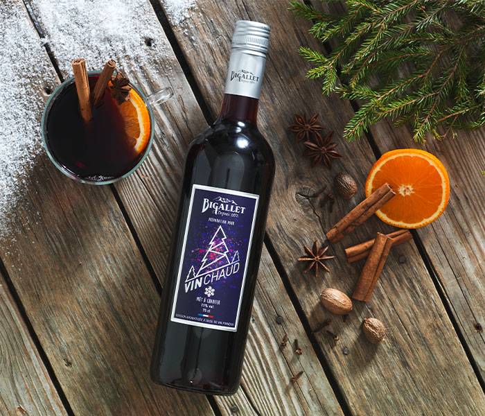 Bigallet - Vin chaud 11% 75 cl - Bigallet - Imagen 3
