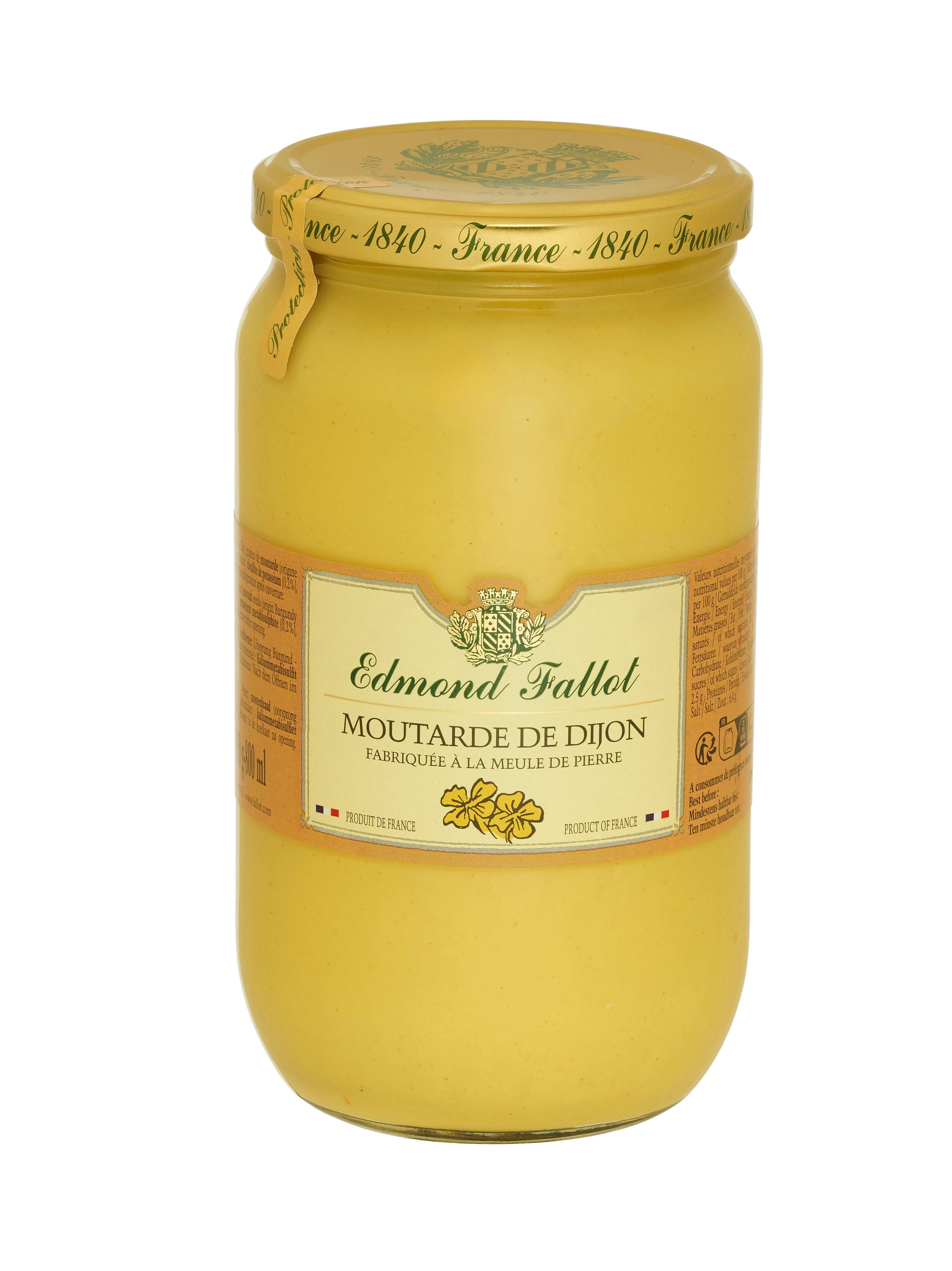 Fallot - Mostaza de Dijon 850 g - Edmont Fallot