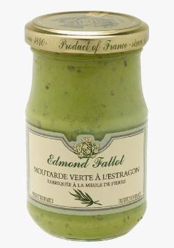 Fallot - Mostaza con estragón 210 g - Edmont Fallot