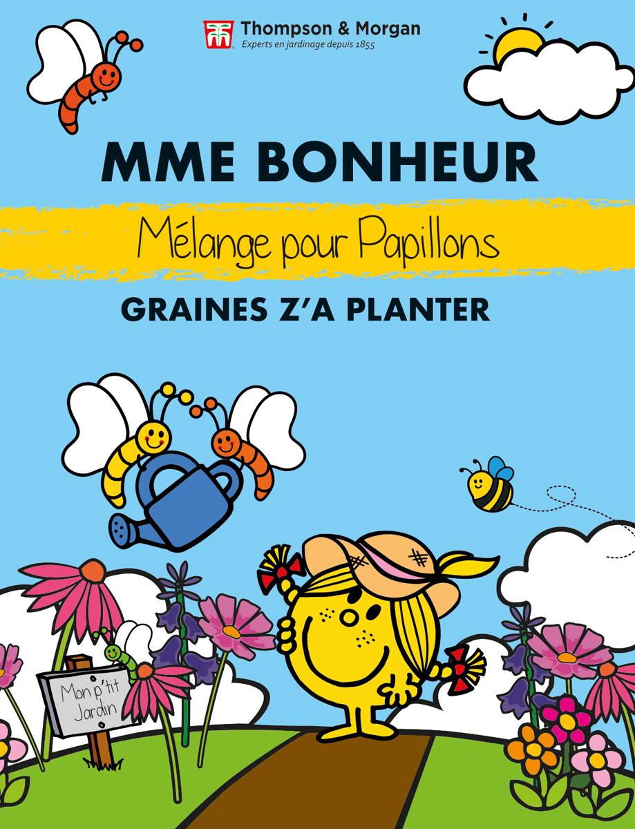 Thompson & Morgan - Mélange semence pour Papillons - Mme Bonheur - Image 1