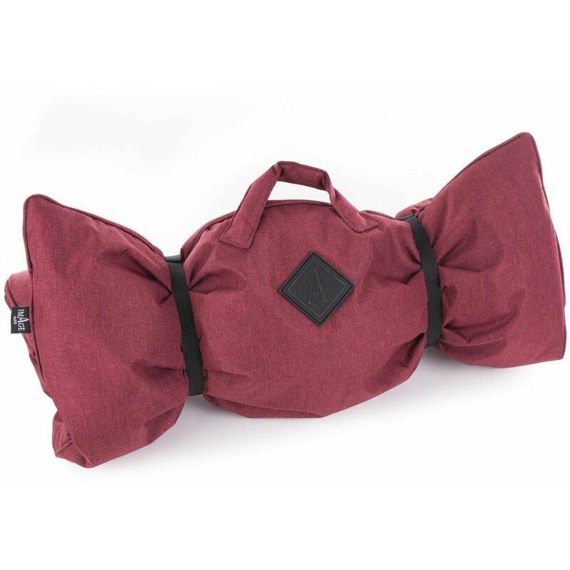Plaid pour chien polyester rouge 115x70x3cm Croisette