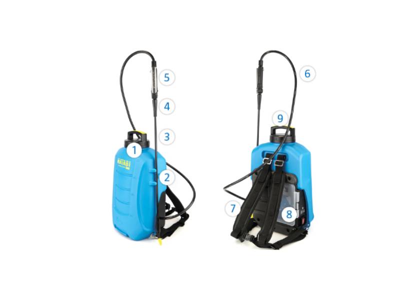 Matabi - Pulvérisateur électrique à batterie MATABI Evolution LTC 15 -15 L - Image 11