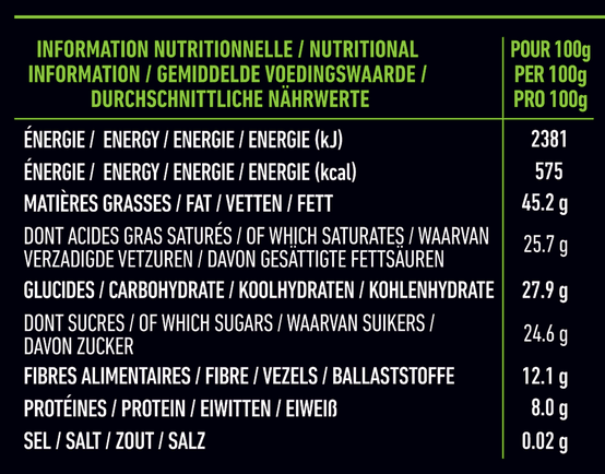 Tablette 70% chocolat noir incrustée noisette 100 g - Image 2