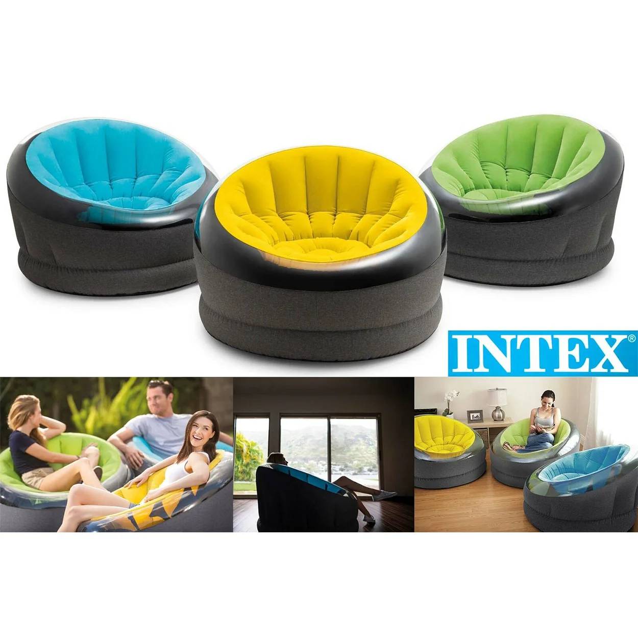 Intex - Fauteuil gonflable Jazzy – INTEX - Image 9