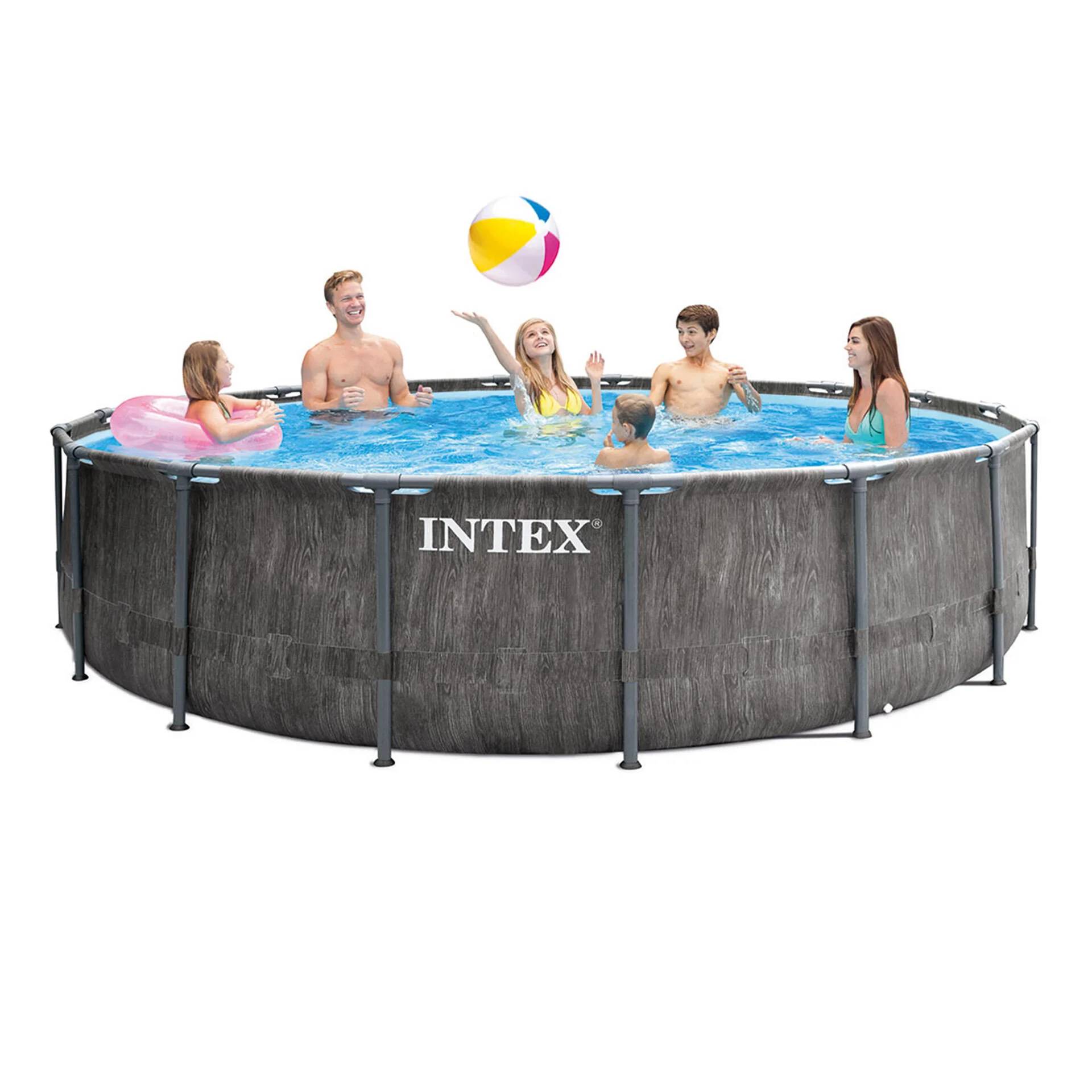 Intex - Intex - Piscine Baltik Ø.4,57 x H.1,22 m - Imagen 11