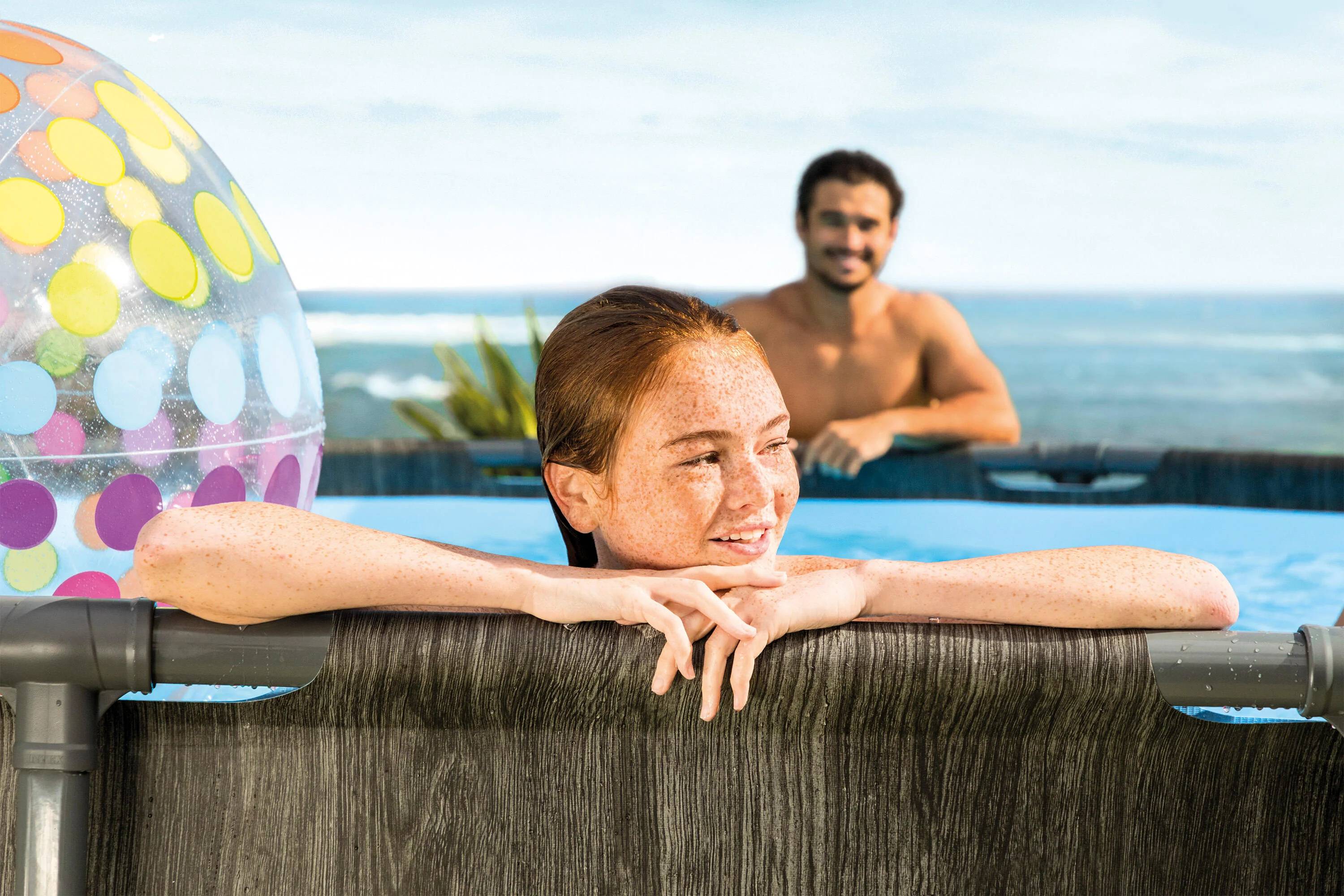 Intex - Intex - Piscine Baltik Ø.4,57 x H.1,22 m - Imagen 8